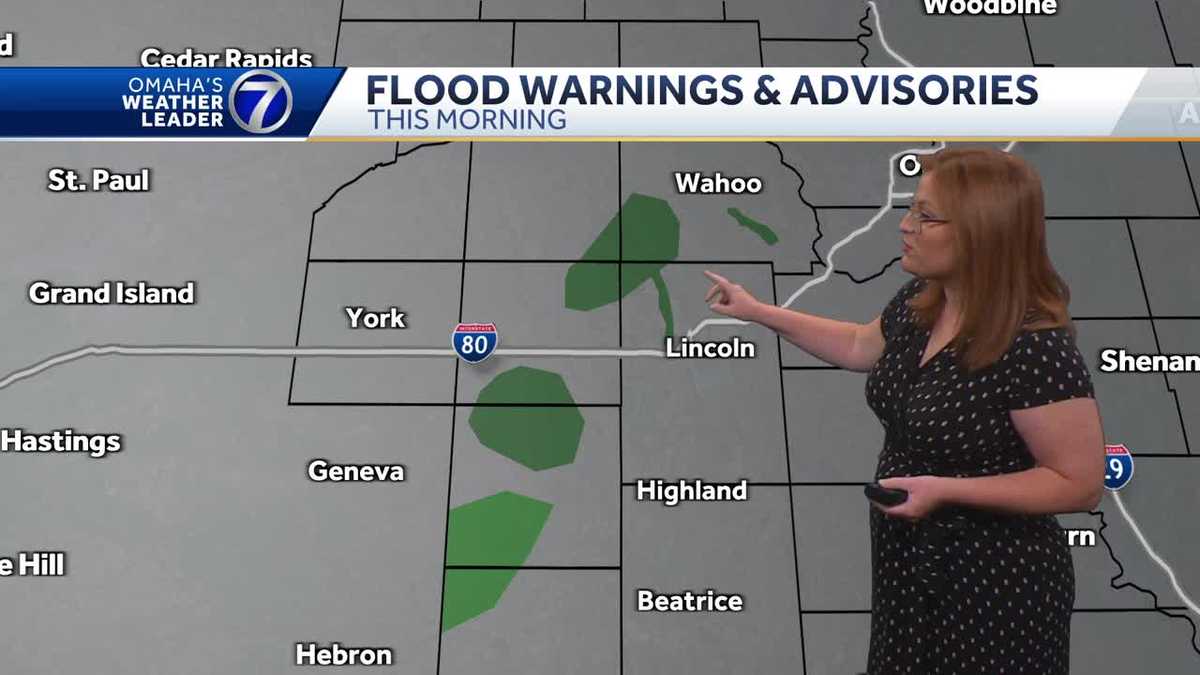 Nebraska weather: Tracking rainfall totals for Labor Day weekend