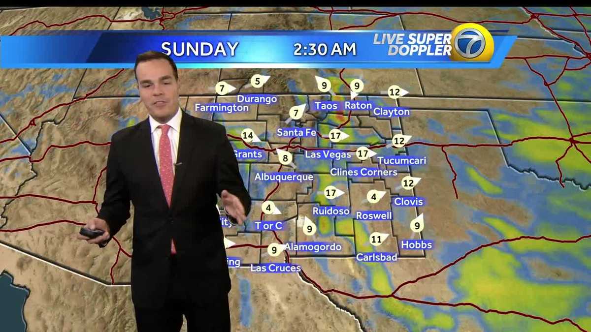 David Carl's Saturday Weather Forecast