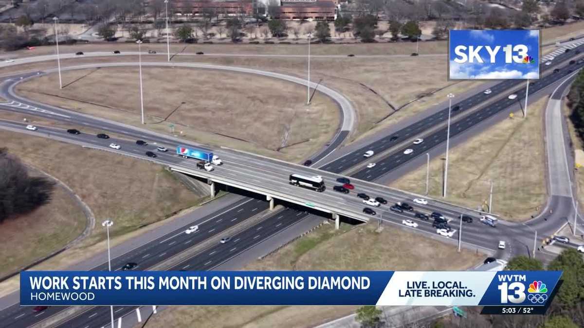 Diverging diamond coming to Lakeshore Parkway to improve traffic flow