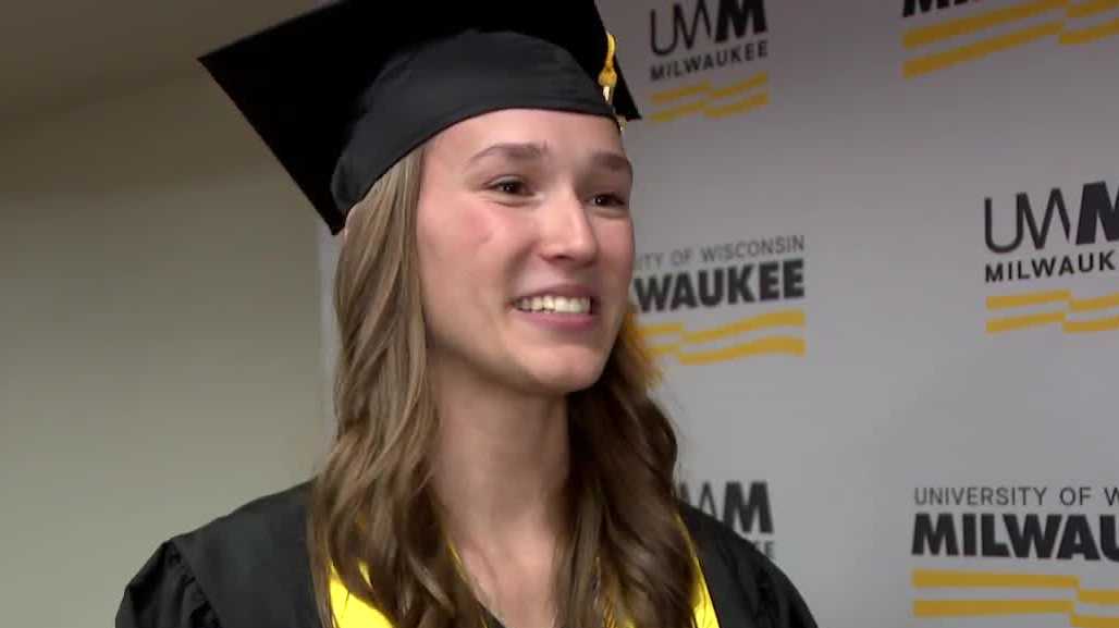 UWM graduate inspired by Milwaukee fire chief father to focus on firefighters’ mental health