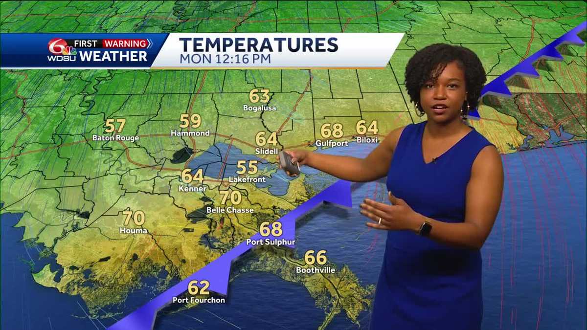 Mostly cloudy but mild day, warmer this week