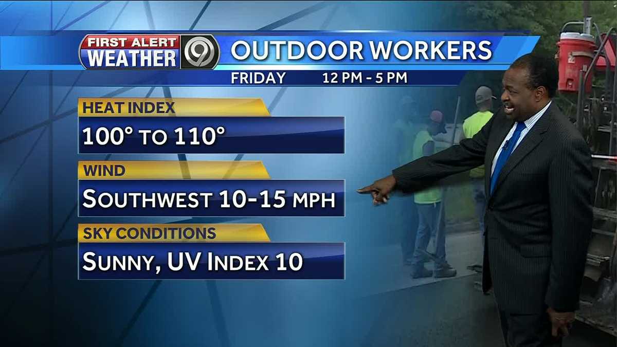 First Alert: Excessive heat warning continues through Saturday