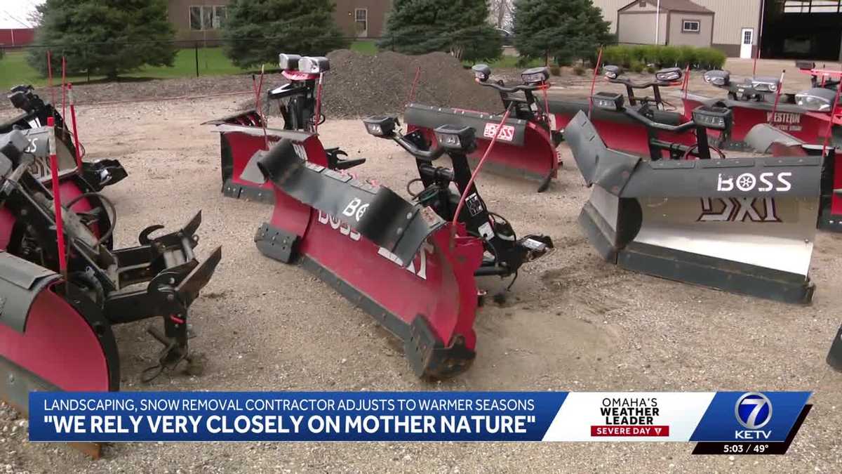 Valley landscaping, snow removal business adapts to warmer winters