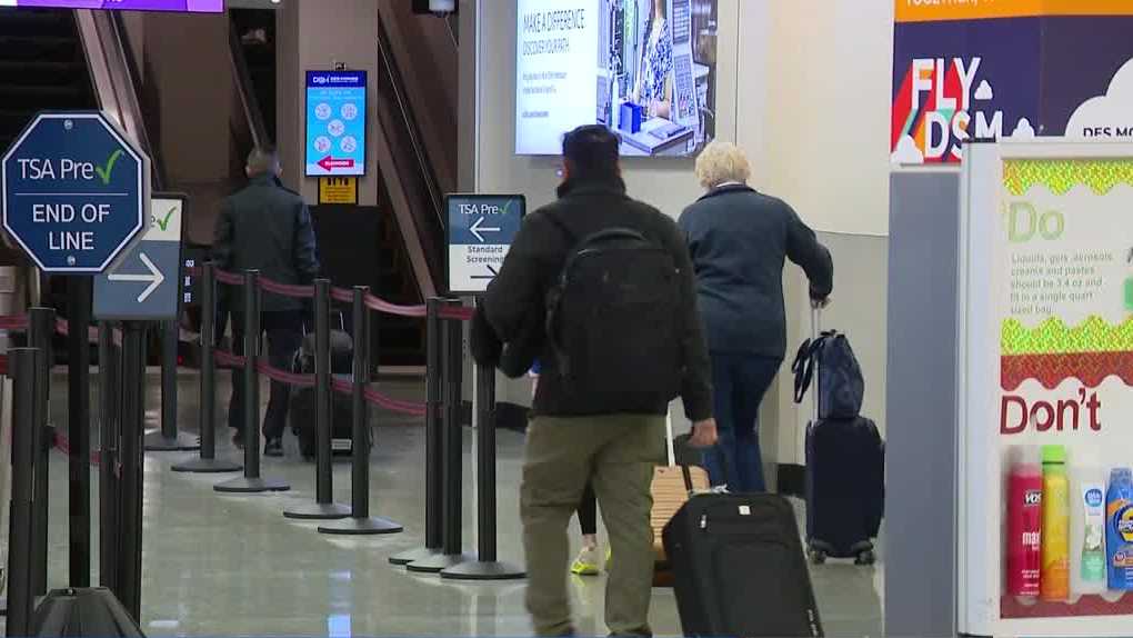 Tips for smoother Thanksgiving travel at Des Moines International Airport