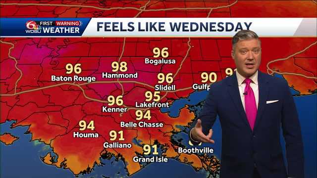 How hot it gets, when hottest days will be and heat index, here:
