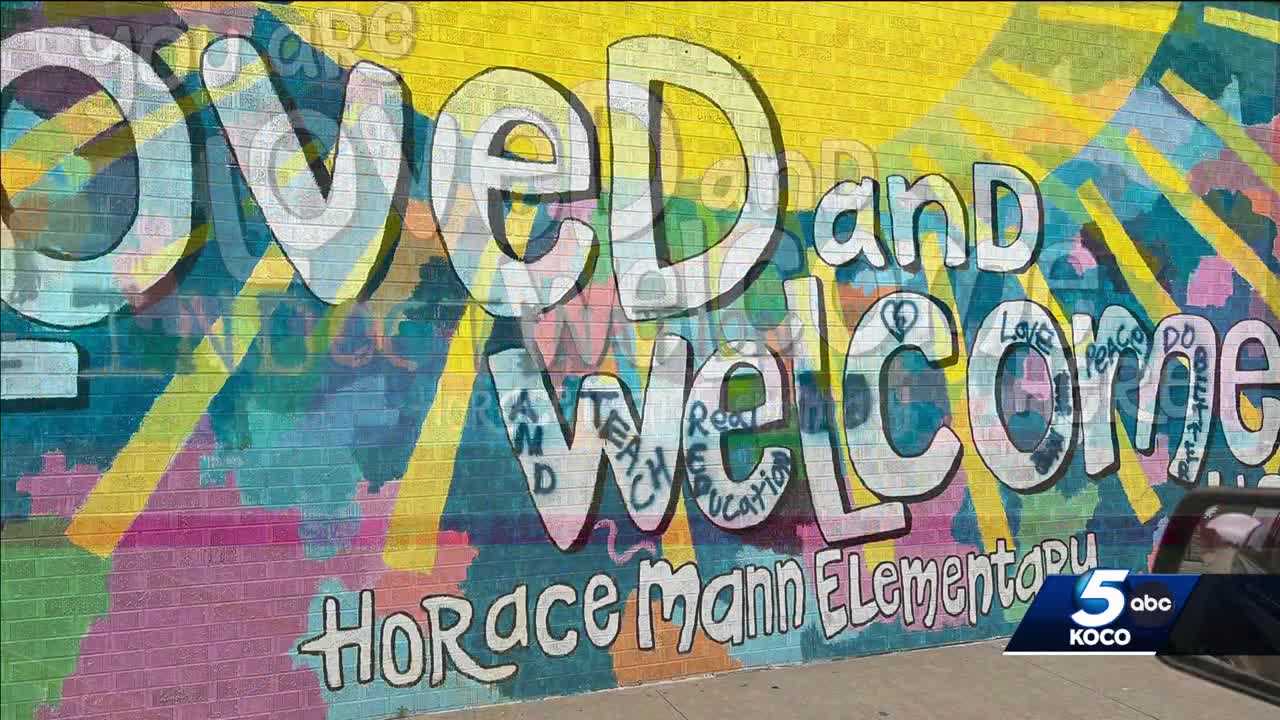 Woodward elementary school mural vandalized weeks after finished - Vimarsana News