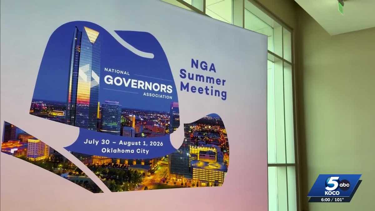 Gov. Kevin Stitt addresses AI, data center policies during National Governors Association meeting - KOCO