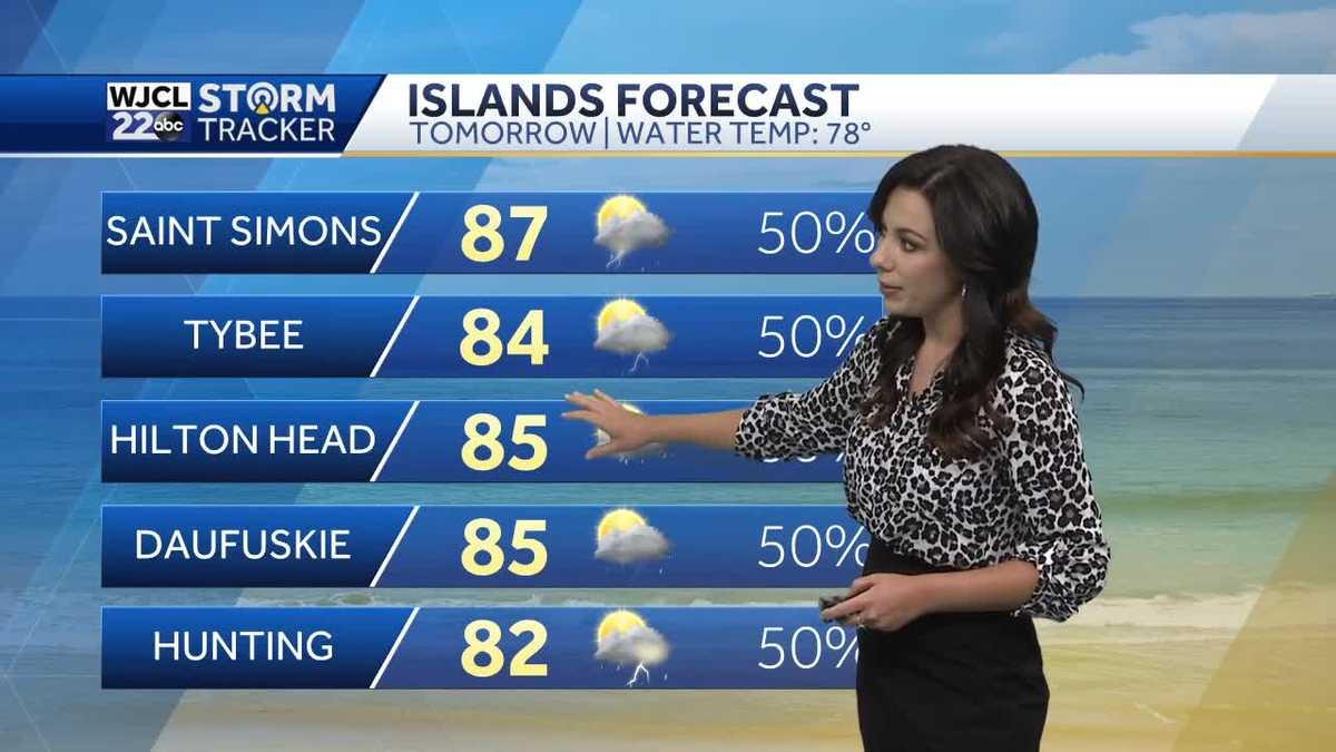 More showers and thunderstorms on the way for Sunday