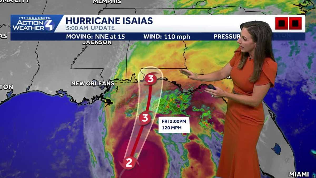 Impact Day Sunday: Rain from Isaias