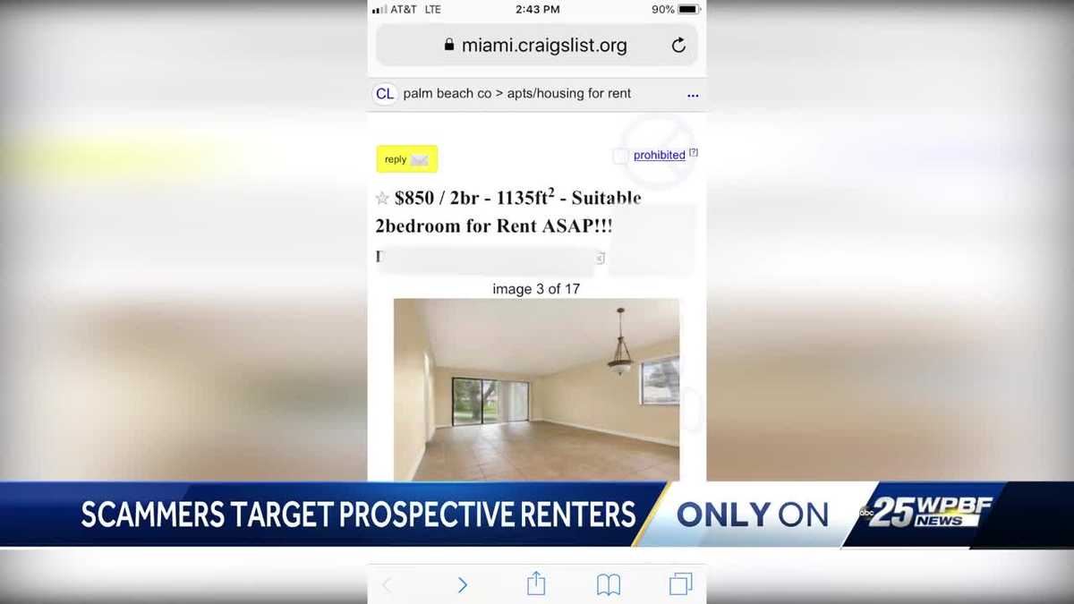 Scammers target prospective renters