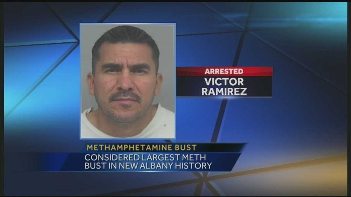 New Albany police make largest meth bust in city's history