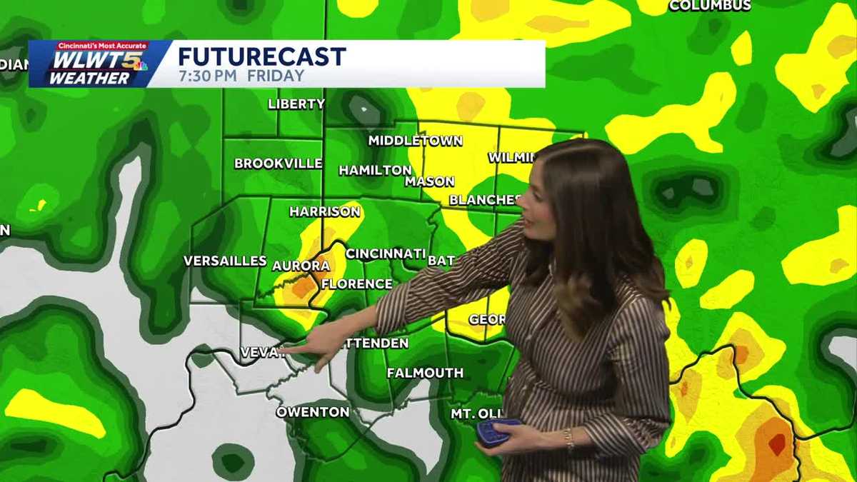 Weather Impact Day: Rain, storms likely Friday in Cincinnati