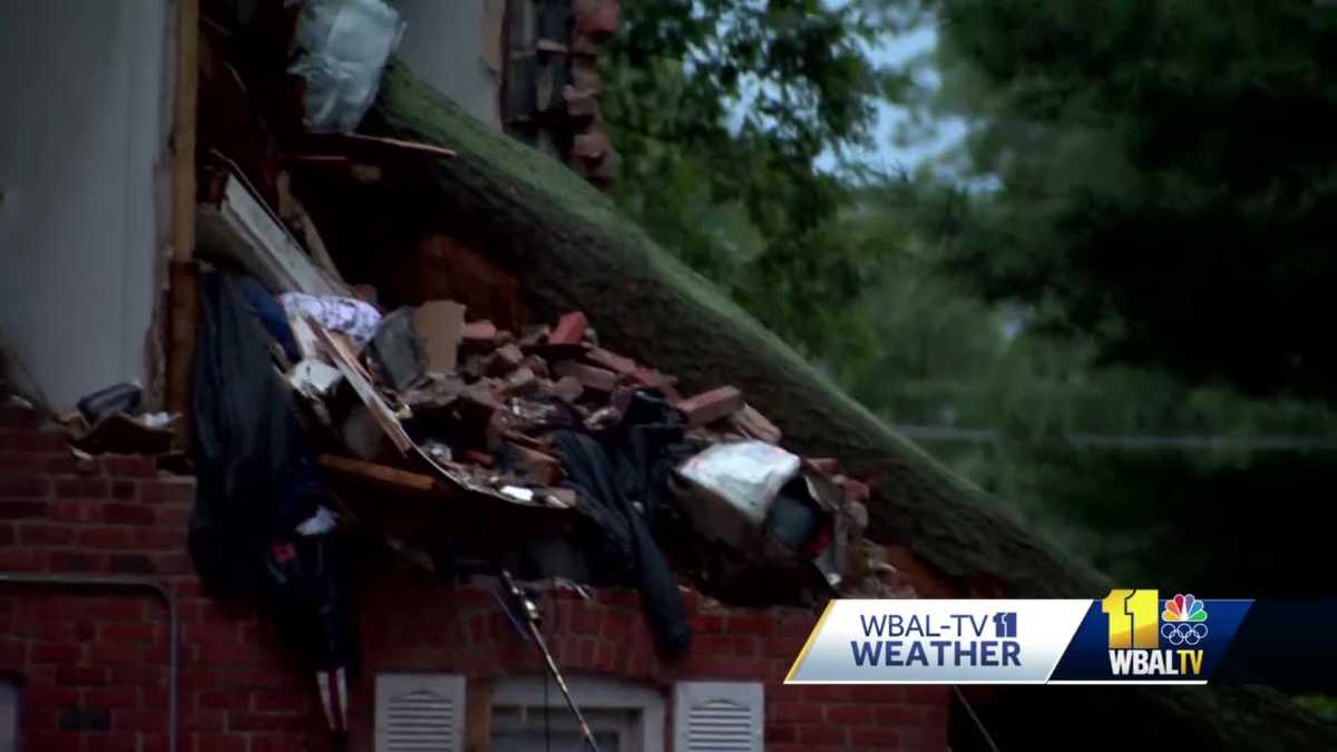 Severe storms move through Maryland, knocking out power