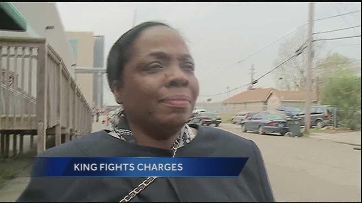 Yolanda King fights charges