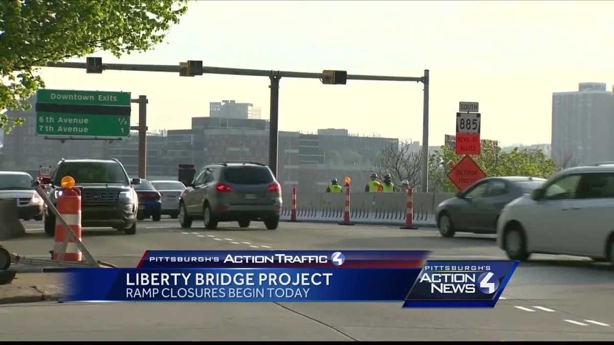 Liberty bridge ramp closures to impact dirvers