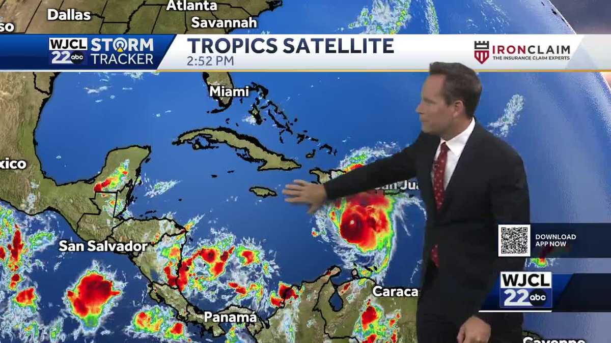 Savannah: Tracking the tropics and rain chances