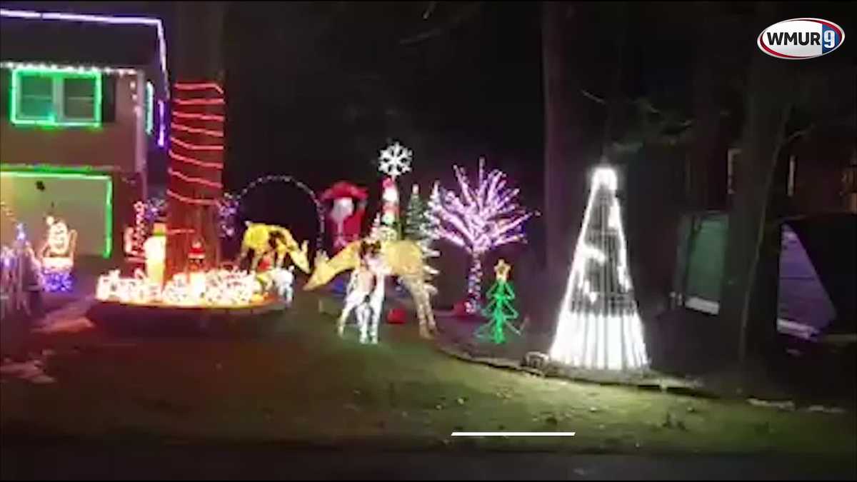 Video Christmas display lights up Derry home