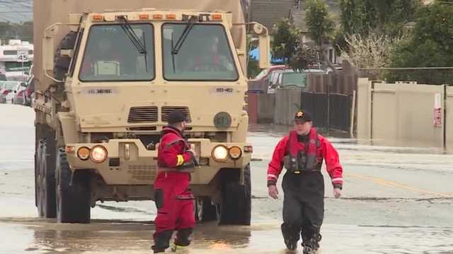 200 people rescued from flood waters in Monterey County - Vimarsana News