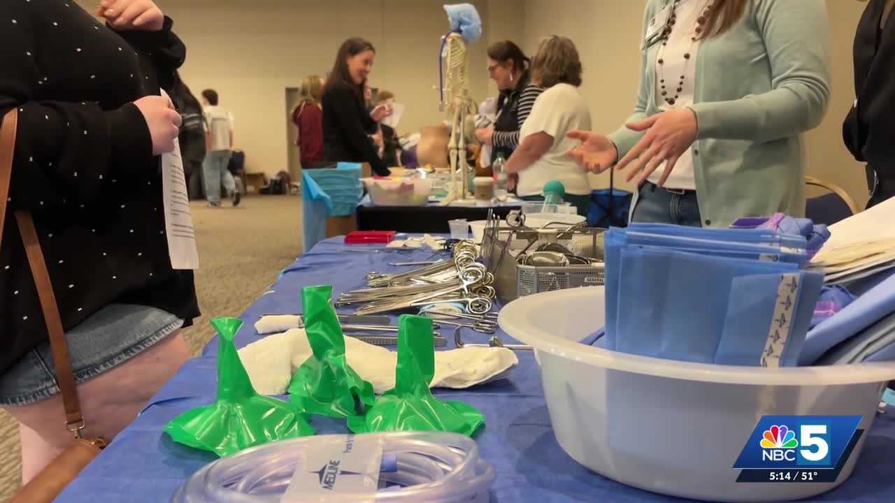 mynbc5.com - Charlotte Hancox - Hundreds of students exposed to health care professions during UVM Health career fair
