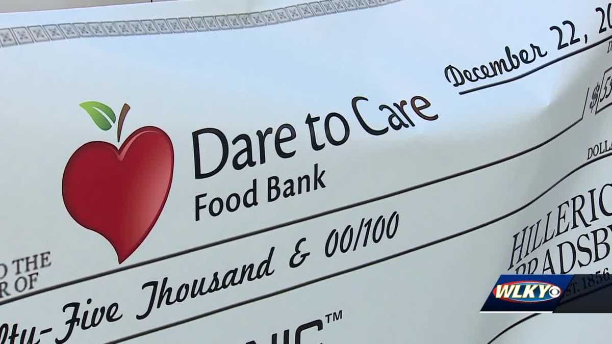 50,000 donation will help Dare to Care Food Bank provide