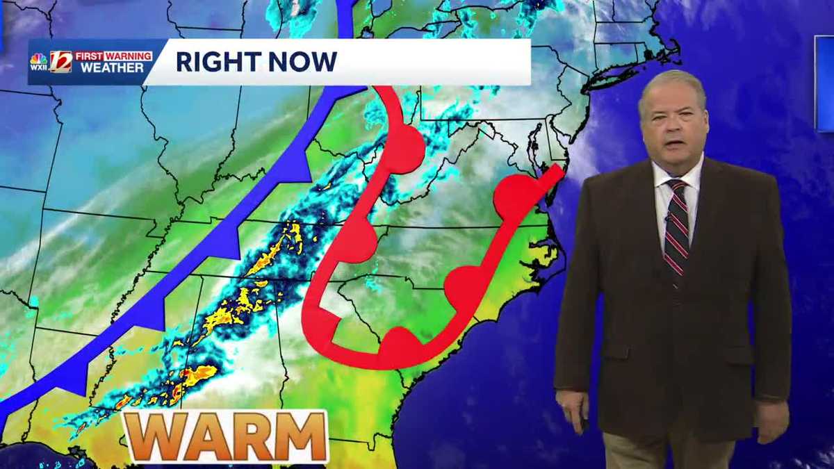 An IMPACT DAY Saturday for Showers, possible Storm and Gusty, maybe thunder. Clearing Cooler Sunday