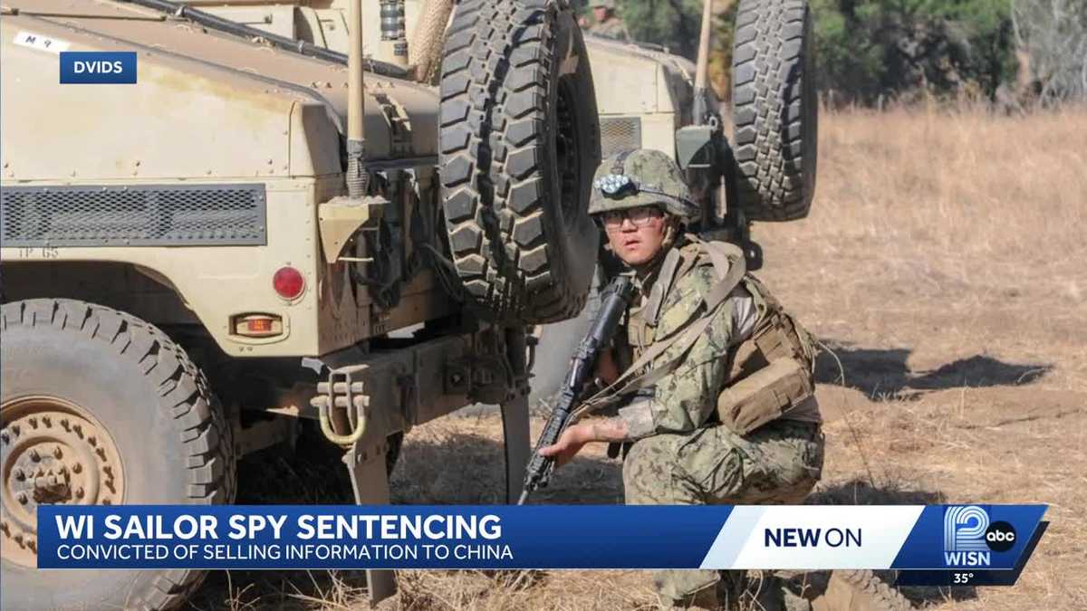 Navy sailor with Wisconsin ties sentenced in Chinese espionage case