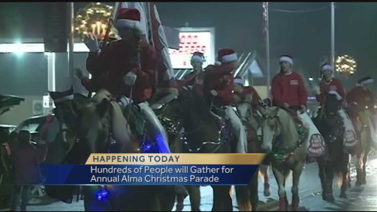 Happening Tonight Alma Christmas Parade