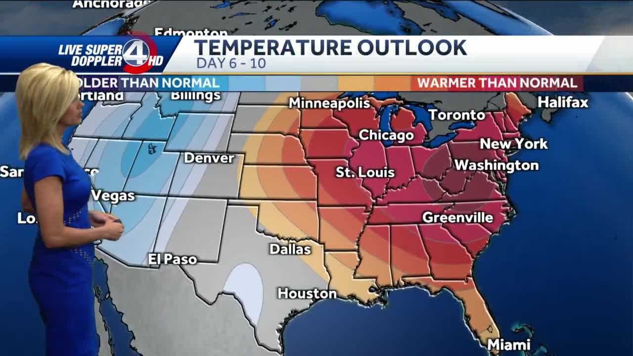 Videocast: Warmer Temperatures This Week