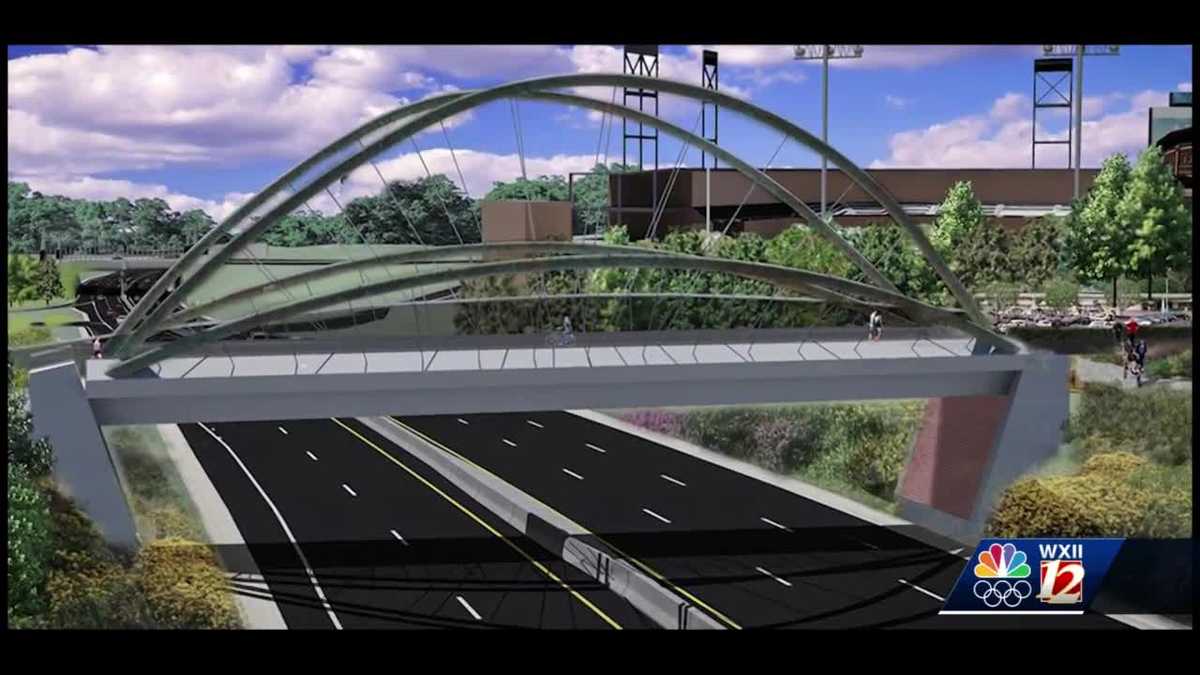 Pedestrian bridge in WinstonSalem getting a muchneeded makeover
