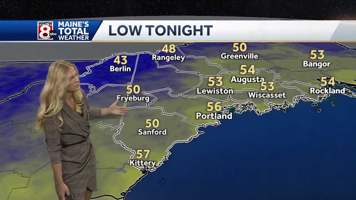 Today's 5AM forecast update - WMTW