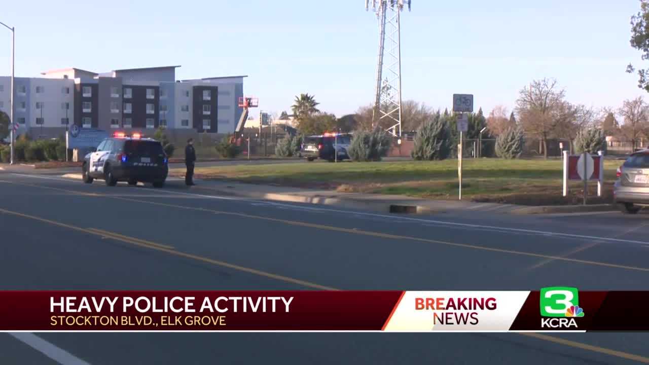 Elk Grove Police Search For Suspect Who Ran From Stolen Vehicle