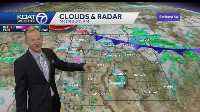 Rain chances continue Monday afternoon for Albuquerque Metro - Vimarsana News