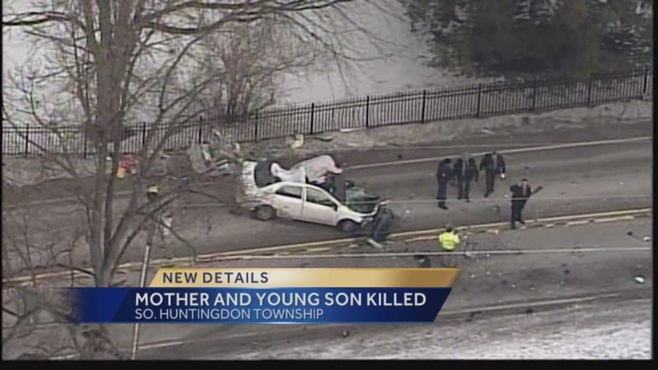 Woman, Son Killed In South Huntingdon Twp. Crash