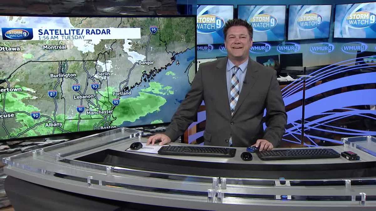 Watch: Light mixed snow showers and rain today