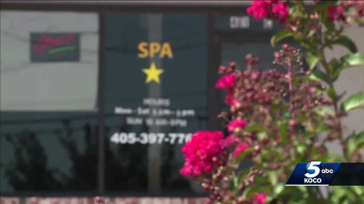 Oklahoma City police arrest 12 in massage parlor sting