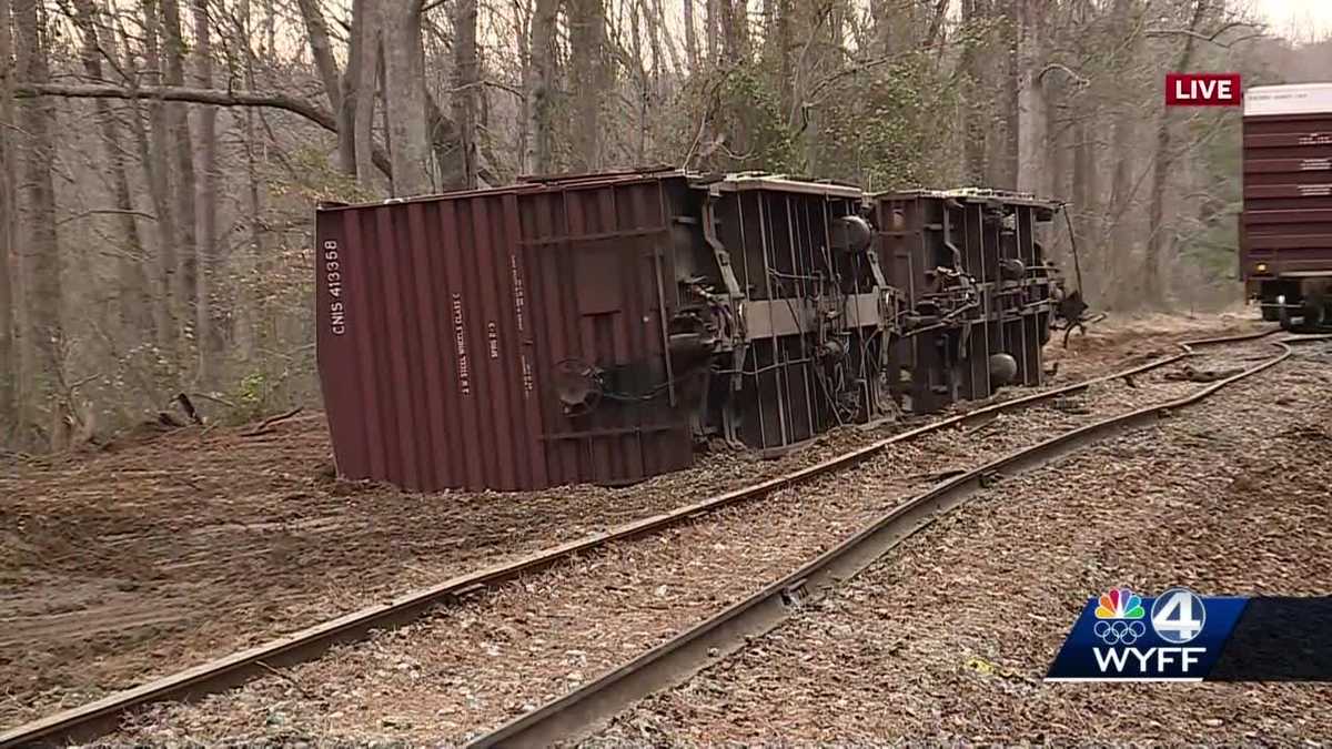 Third Anderson County train derailment in 4 months raises track safety