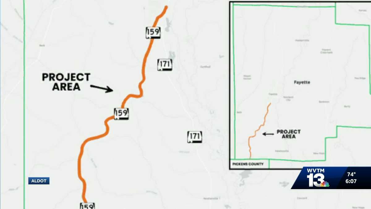 Road work planned in Fayette County
