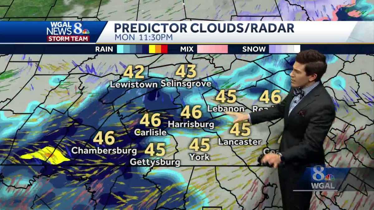 Breezy and mild Presidents' Day