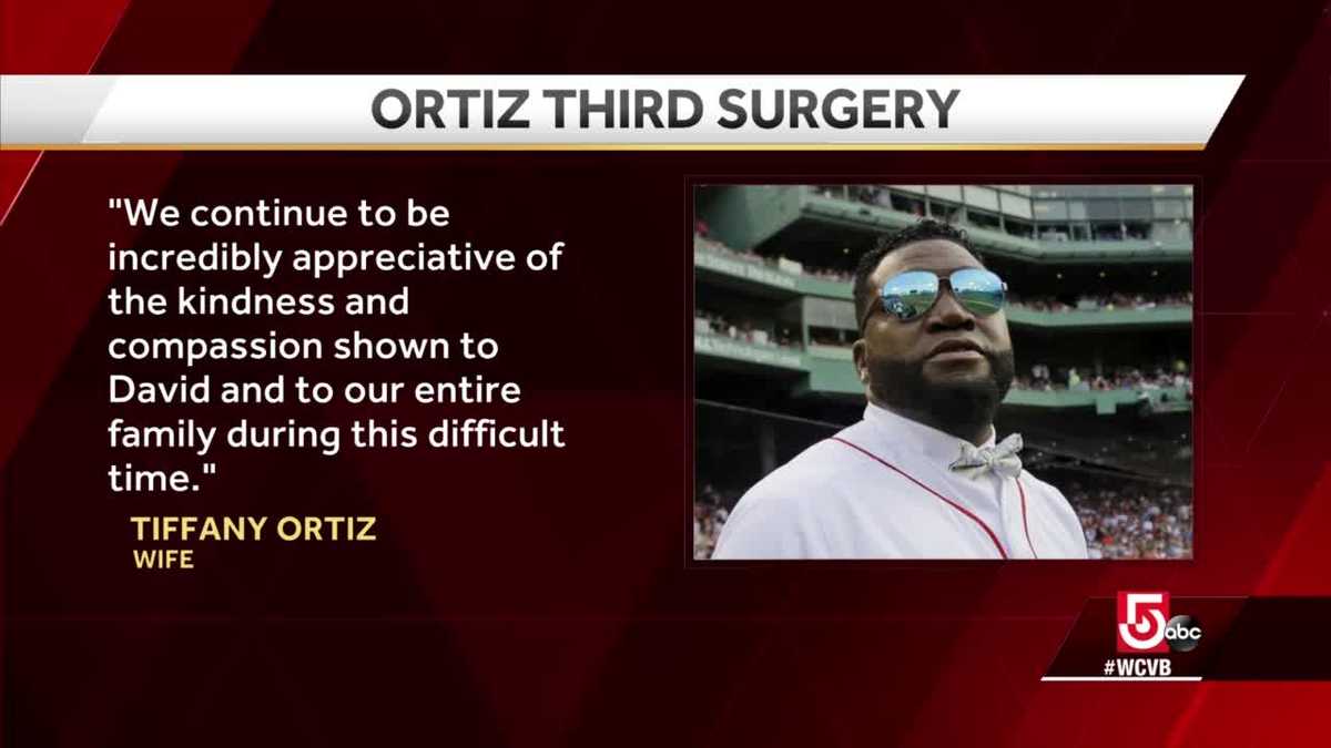 David Ortiz undergoes 3rd surgery after being shot