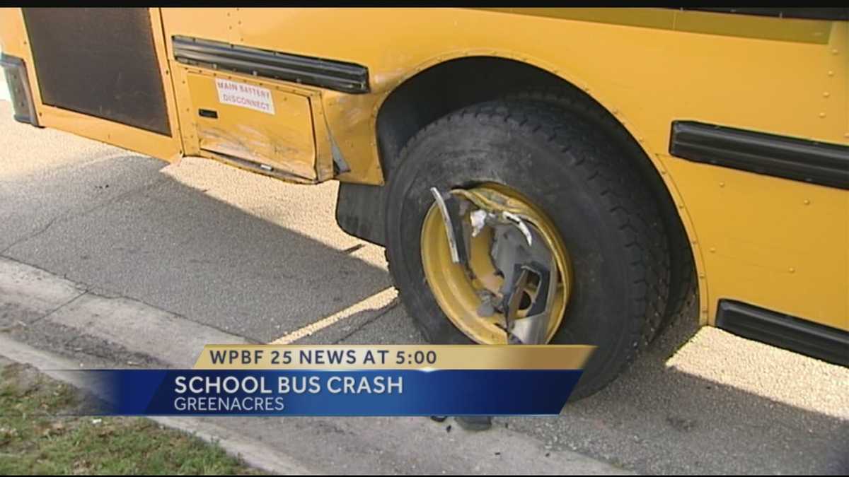 3 children rushed to hospital following crash involving school bus