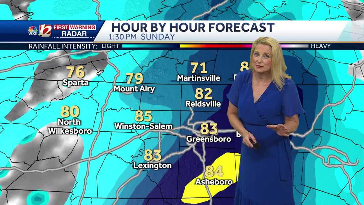 Weekend Storms Plus A Severe Storm Risk Sunday In North Carolina