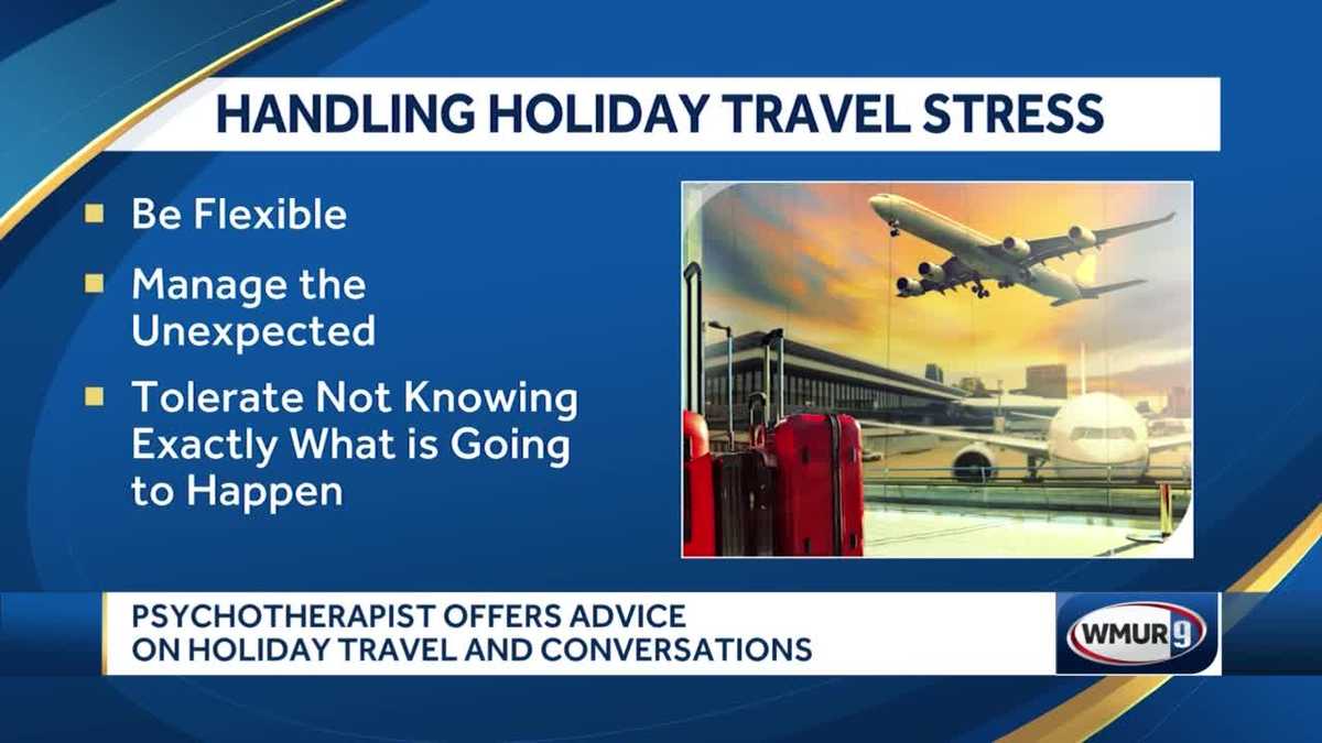 Tips on how to avoid holiday travel anxiety