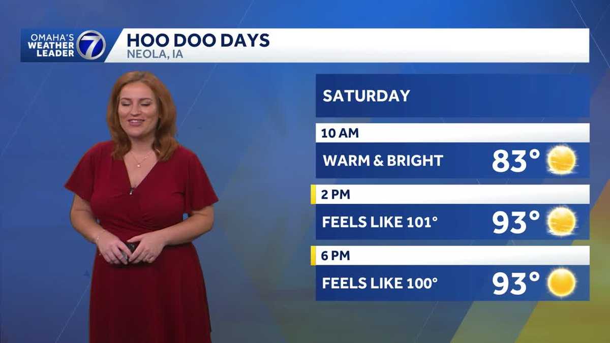 Hot Saturday for Huskers home opener, Omaha area