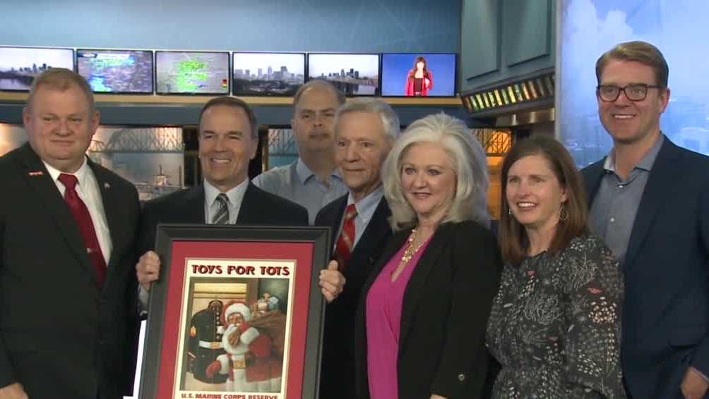 WLKY recognized for annual partnership with Toys for Tots in Louisville