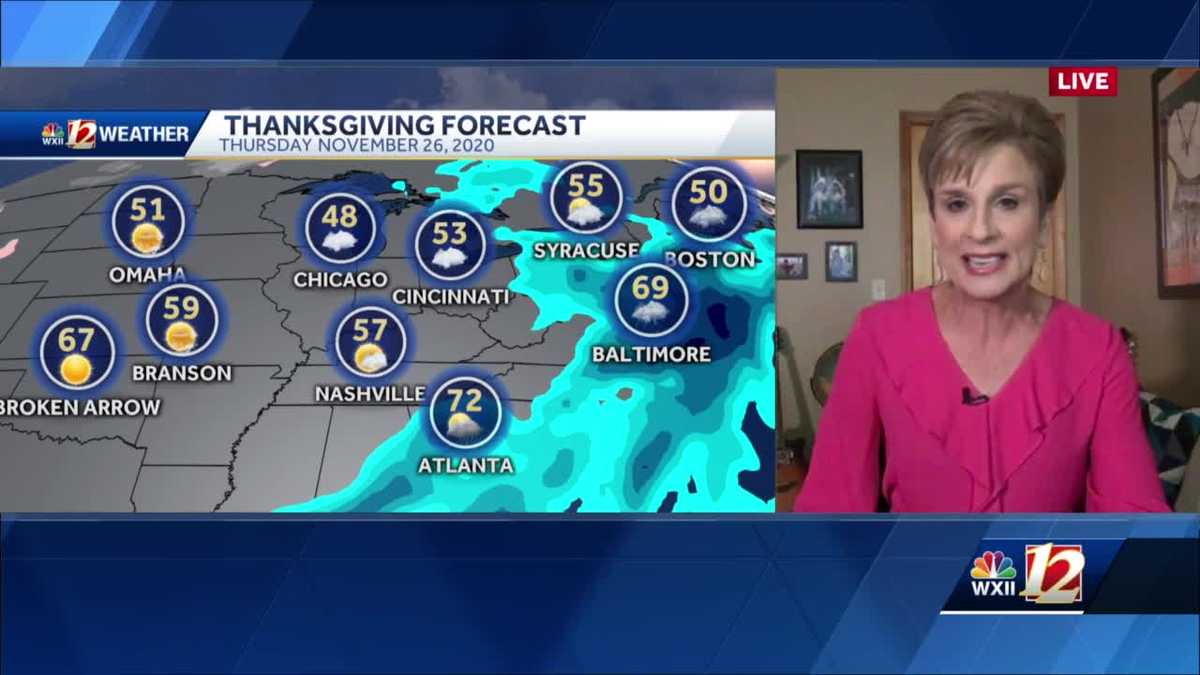 Watch Warmer With Showers For The Holiday