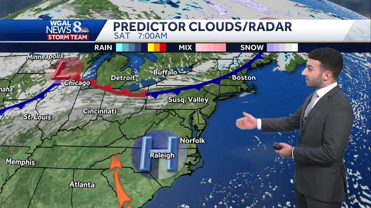 Cool & crisp Thursday, frost advisory northwest tonight in south