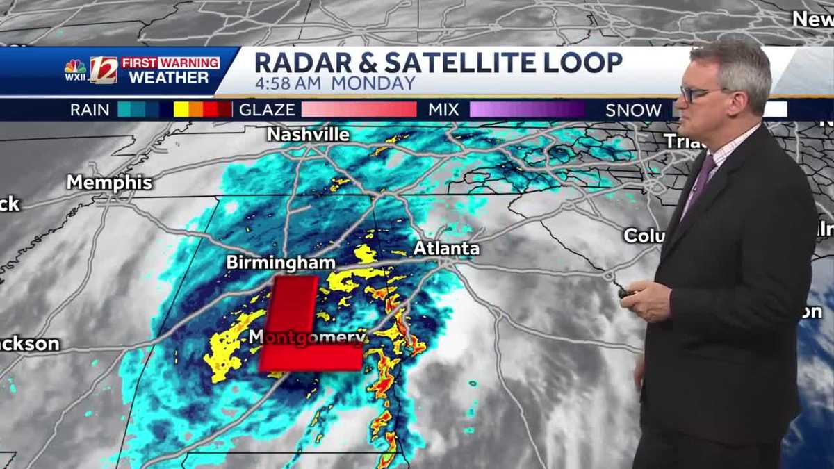 WATCH Rainy, mild weather returns