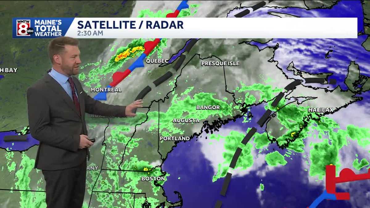 Heavy Rain Threat Continues to Fade Across Maine