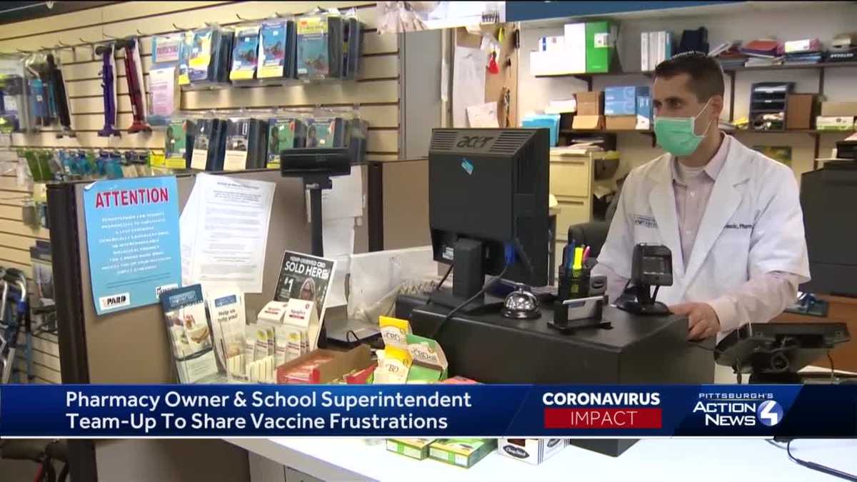Pharmacy Owner School Superintendent Team Up To Share Vaccine Frustrations