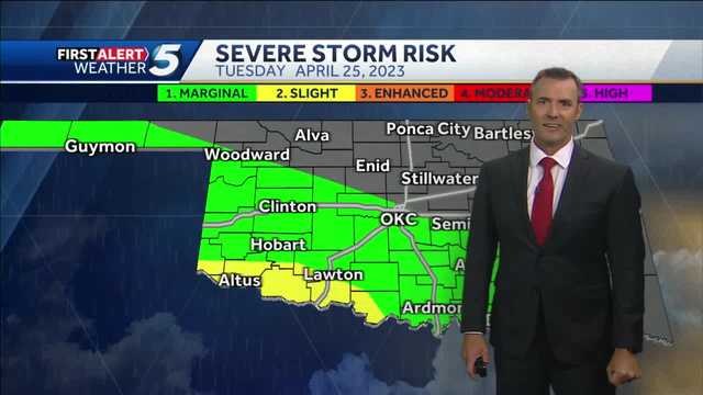 TIMELINE: Oklahoma to see storms with hail risk, tornado threat - Vimarsana News